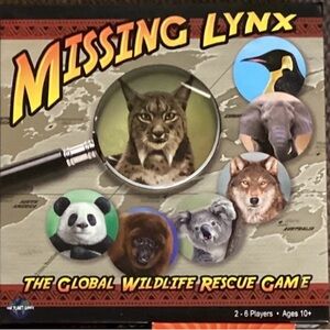 Missing Lynx family cooperative board game